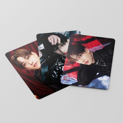 Stray Kids Photocards 55 PCS Stray Kids Album Photo Cards Stray Kids Kpop Gift Lomo Cards Merch for Boys and Girls (Bang Chan)