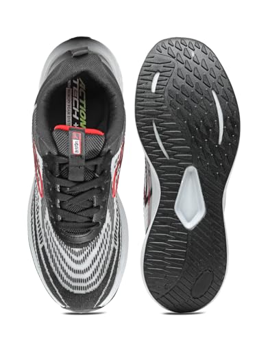 Image of Action | Athleo | BULLET-405 | Men's | Lace-Up | Running | Shoes | Stylish | Lightweight | Comfortable | Trendy | Sports | Shoes