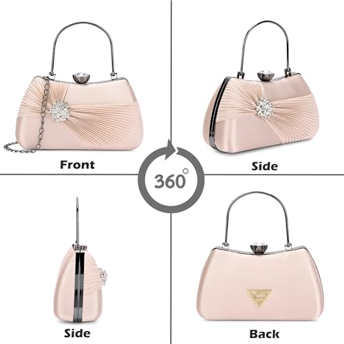 Image of Lavie Signature Women's Bangor Handle Framed Clutch | Ladies Purse | Gift For Women