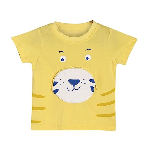 Image of miniklub Boys 3 Printed Applique T-Shirt