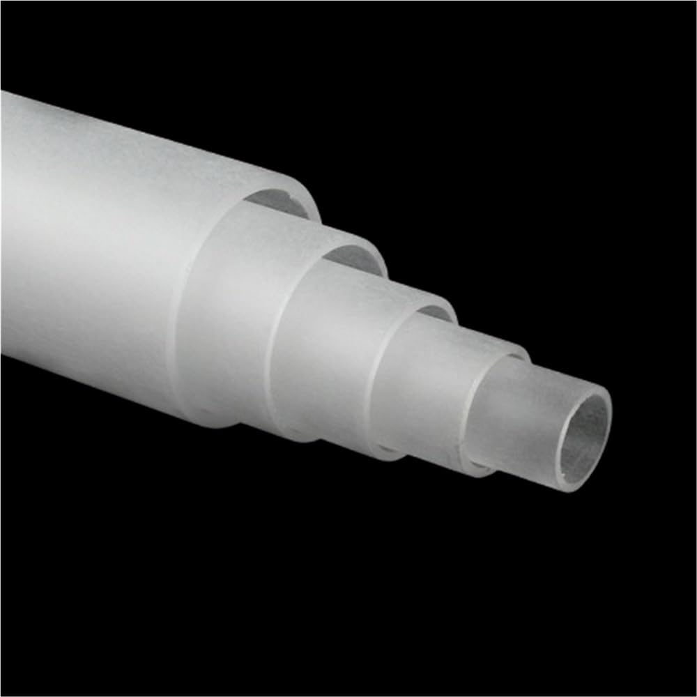 Tubi acrilici satinati PMMA 25MM 20CM per paralumi da giardino acquari fai da te