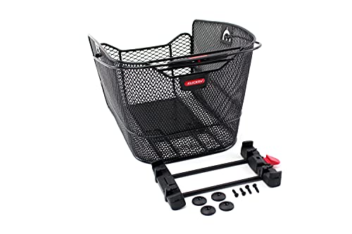 KLICKfix Fahrradkorb CITYMAX KORB FÜR RACKTIME, 0319R, 36 x 23 x 22.5 cm