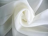 60' Wide (5ft Wide) x 100 Yards Roll - Sheer Chiffon Fabric - Perfect for Draping Panels and Masking for Weddings & Events