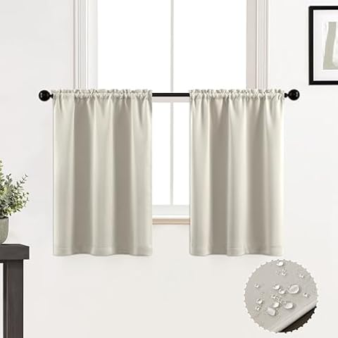 XTMYI Blackout Waterproof Front Door Curtains Cover