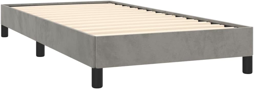 vidaXL Bed Frame Light Grey