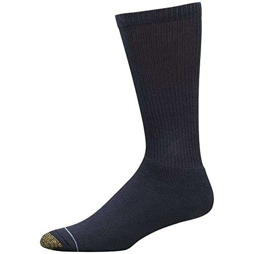 GOLDTOE Men's Uptown Crew Socks, 3-Pairs3
