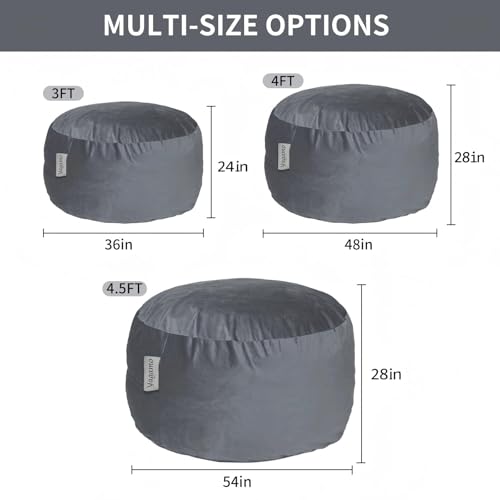 Yagamo 4FT Memory Foam Bean Bag