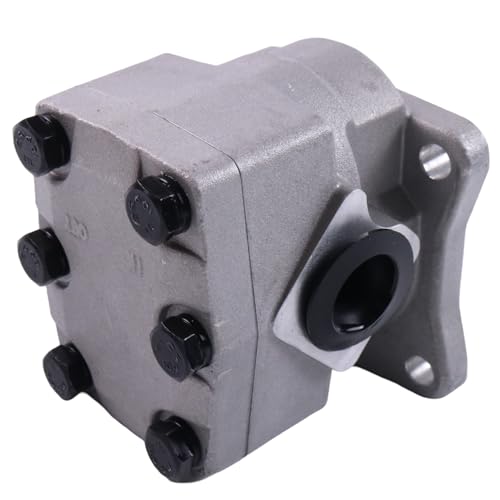 Image of Left Rotation Hydraulic Gear Pump 67810-76100 67810-76102 GPO79R GPO120R Compatible with Kubota B1550 Tractor Left Rotation Counterclockwise