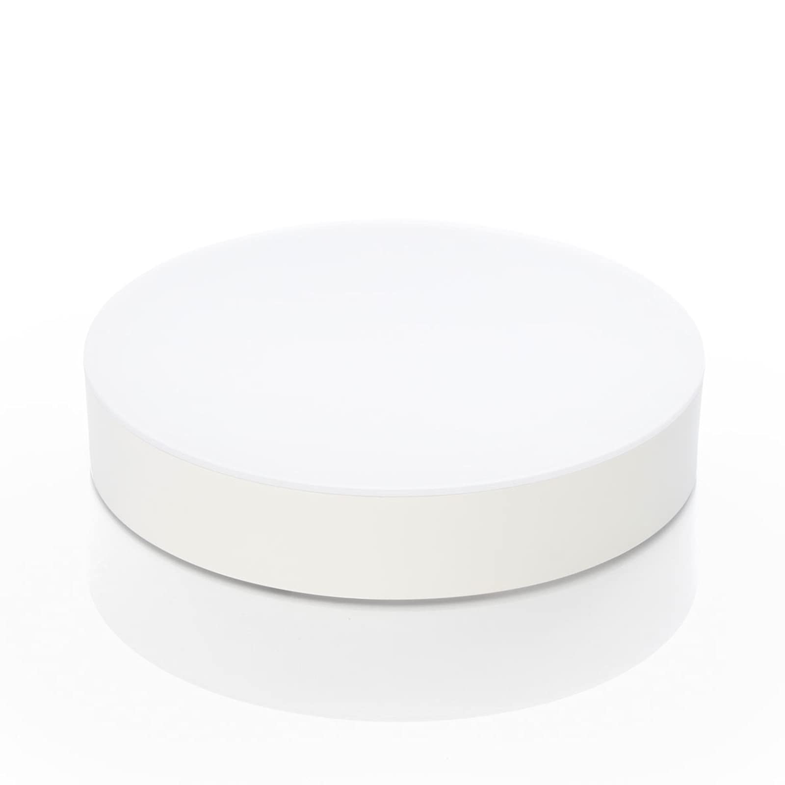 LED Ceiling Light Outdoor 'Lahja' with Motion Detector (Modern) in White (1 Light Source,) from Lindby | Outdoor Light