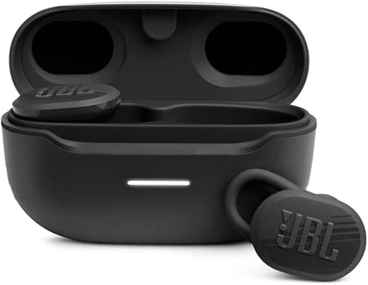 JBL Endurance Race True Wireless in Ear Earbuds, Active Sports Earbuds with Mic, 30Hrs Playtime, IP67 Water & Dustproof, Secure fit with Enhancer &...