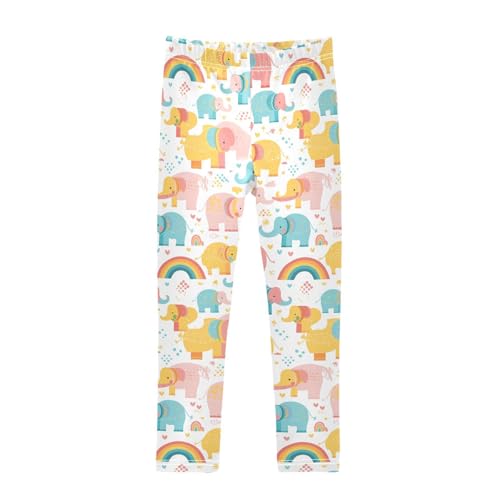 KLL Rose Gold Abstract Metallic Girls Cotton Pants Fashion High Waisted Athleisure Pants Gym