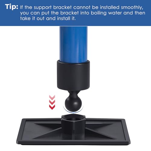 Teleskop-Stützstange Deckenstütze Montagestütze 30–59 cm Rutschfest Teleskopstange Türspanner mit Je 40 Kg Tragkraft für Deckenmontage, Gipskarton,Schrankmontage