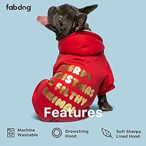 fabdog-Dog-Jogger-Hoodie-Holiday-Themed-Comfy-Dog-Sweater-for-All-Dogs-Ideal-Christmas-Hanukkah-Gift-Clothes-Fits-Neck-Sizes-10-Red - Cucciolini Doodles   fabdog-Dog-Jogger-Hoodie-Holiday-Themed-Comfy-Dog-Sweater-for-All-Dogs-Ideal-Christmas-Hanukkah-Gift-Clothes-Fits-Neck-Sizes-10-Red