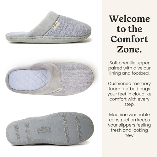 Image of Dearfoams Women's Samantha Knit Closed Toe Scuff Slipper