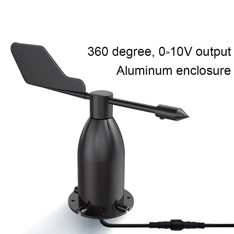 360-Grad-Aluminiumlegierungsgehäuse Windrichtungssensor 0-10V Ausgang Windrichtungssender