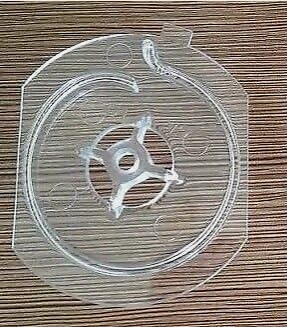 1pc For crathco Juicer Water Pump Cover Plastic Thin Cover Universal