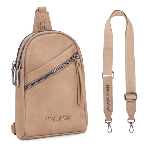 Image of Montana West Small Crossbody Sling Bag for Women Cute Cross Body Fanny Pack Purse