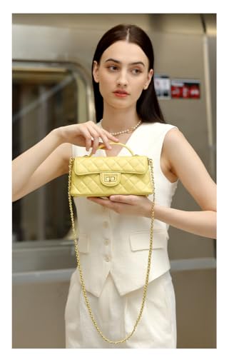 Genuine Leather Women's Bag Cowhide Shoulder Bag Crossbody Handbag Chain Purse4