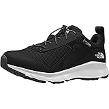 The North Face Jr Hedgehog Hiker II Waterproof Hiking Boots, TNF Black/TNF White, 3.5