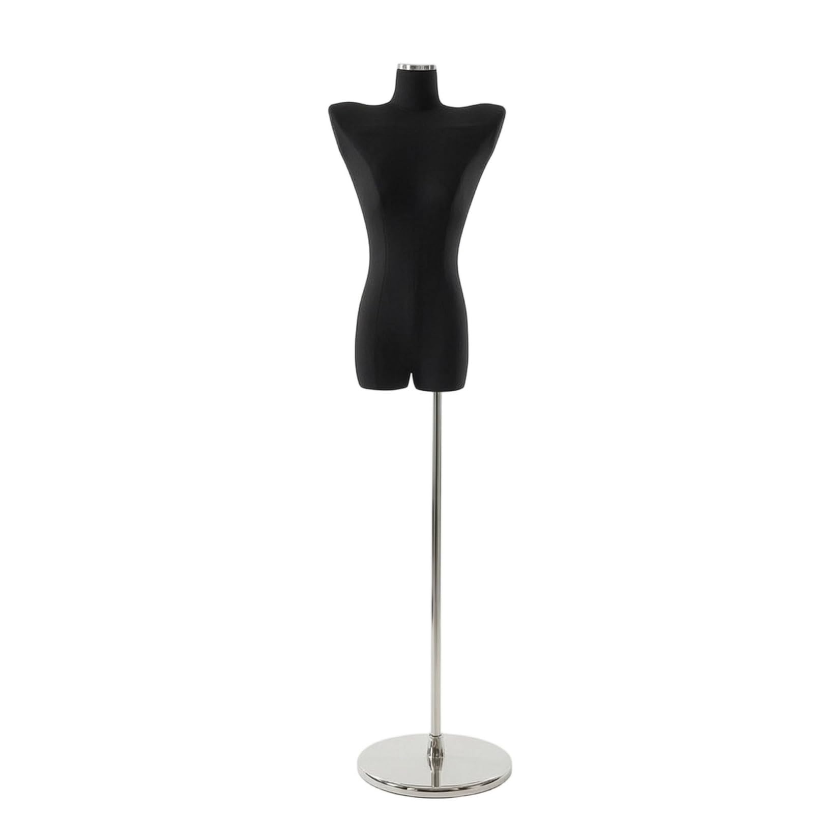 Schaufensterpuppe Damen Torso Büste Schneiderpuppe Schneiderbüste Kleiderpuppe Formstabil mit Schmaler Taille Zeigt Fall Und Schnitt von Blusen Und