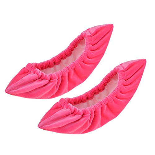 2 Piezas Cubre Patines para Protección de Afilado de Cuchillas de Patinaje, Accesorio Deportivo Práctico - Rosa, M