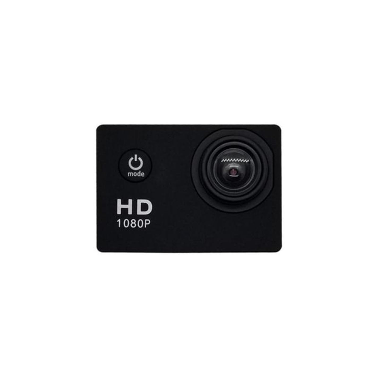Kamera akcji Mini kamera akcji 2-calowy wyświetlacz podwodny wodoodporny aparat do nagrywania wideo kamera sportowa(Black)