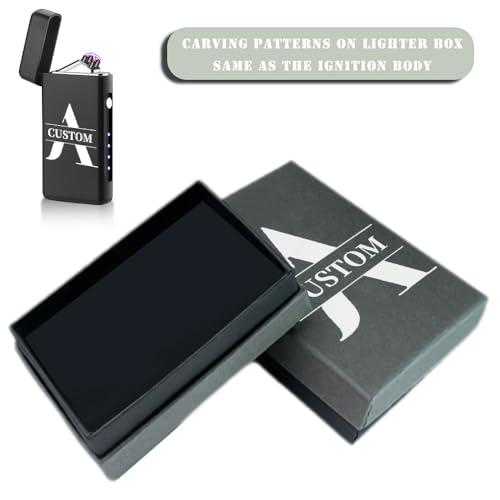 Encendedor Electrónico USB Recargable Uniqora Negro miniatura 2