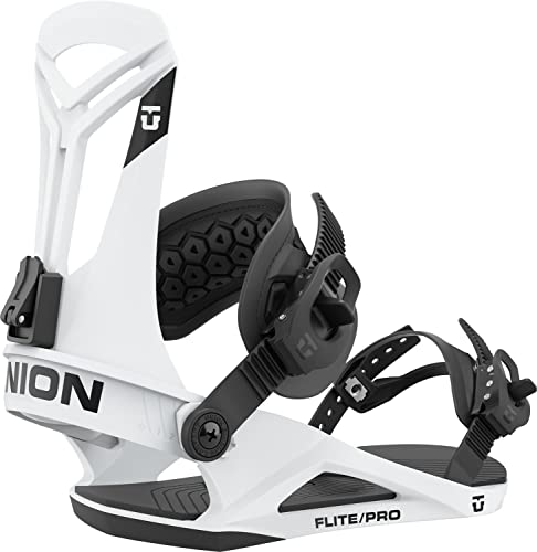 Union Flite Pro Mens Snowboard Bindings White Sz S (6-7.5) (3221207) #TOP27