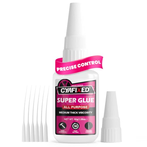 Super Glue Liquid, Food Safe Cyanoacrylate Glue for Aquarium, Plastic, Wood