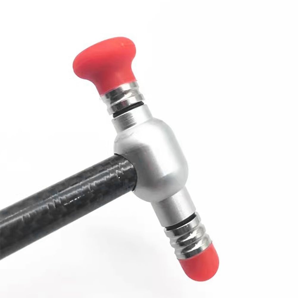 Martillo de Desabollado del Coche, Reparación de Carrocería, Martillo de Nivelación de percusión, Herramienta de Reparación sin Rastro Reemplazable de Fibra