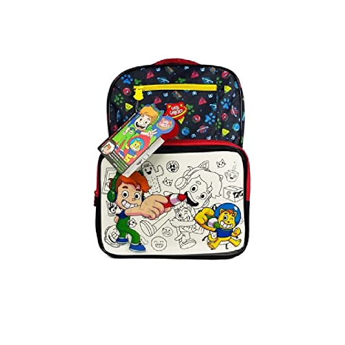 Mochila de Costas, Clio, Gato Galáctico, Preta, Grande