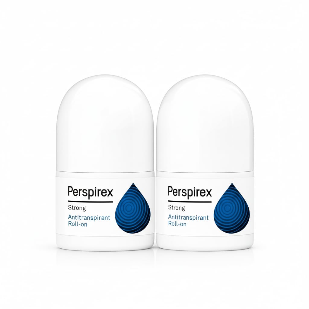Perspirex ® Lot de 2 déodorants à bille anti-transpirants puissants de 20 ml