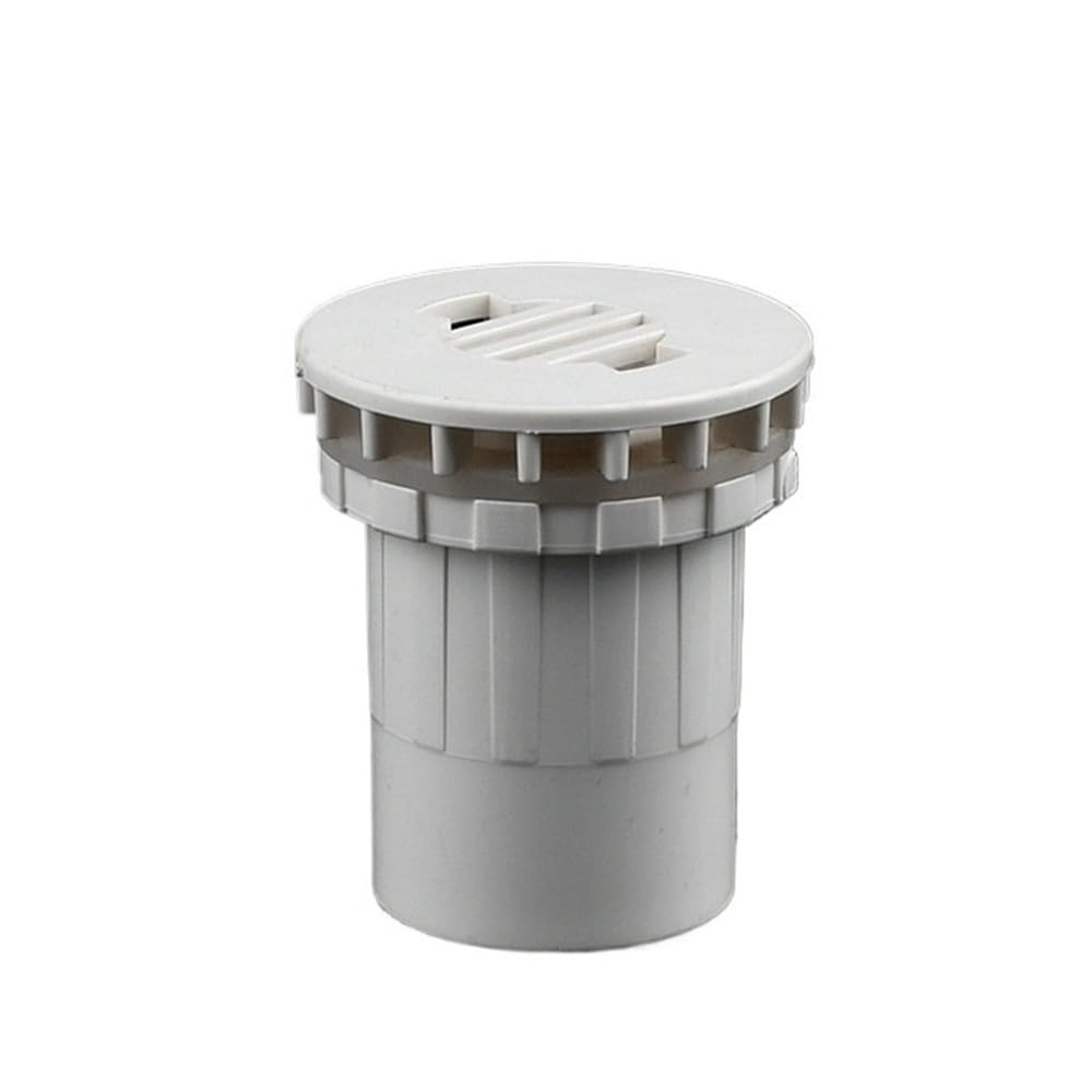 Pipe Drainage Joint 20-50mm Water Inlet Outlet Supply Pipe Drain Fittings, 90 Degree Elbow/Straight White PVC Overflow Joint 1pc(Black,32mm)