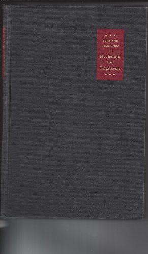 Mechanics for Engineers: Statics and Dynamics B0000CJNOJ Book Cover