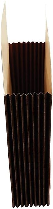 Staples Expanding File Pocket with Tyvek‑Reinforced Gussets, Letter Size, 7‑Inch Expansion, Straight‑Cut Tab, Brown – 5/Pack