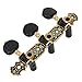 Exquisite Guitar Tuners Replacement, 3L3R Machine Heads, Stable and Accurate Tuning for Classic Guitar