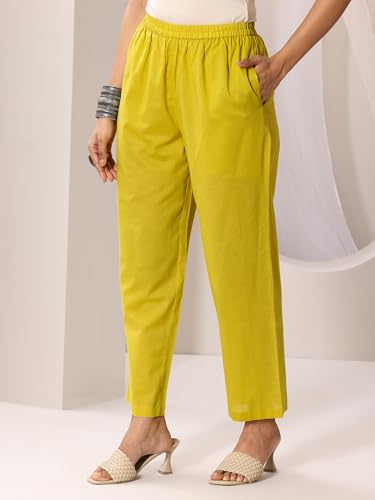Image of Libas Printed Cotton Straight Kurta With Trouser and Dupatta