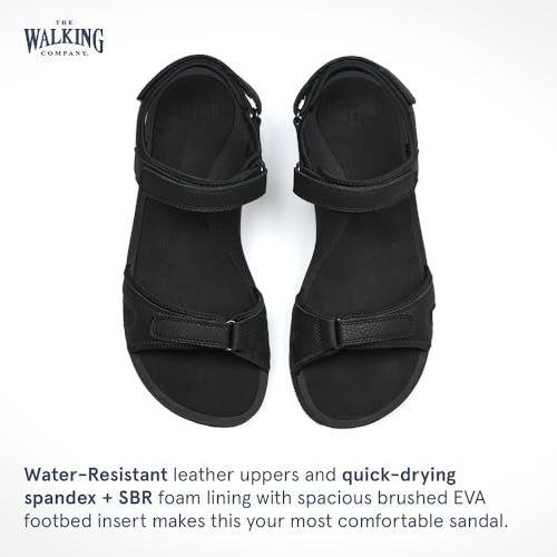 Balboa Sport Sandal | Walking Sandals Women | Water Resistant Leather Sandals | Three Points of Adjustability3
