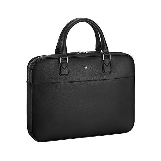 Montblanc Sartorial Ultra Portadocumentos Ultrafino, Unisex Adulto, Negro(Negro), Única