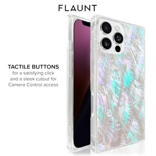 Flaunt Official Square iPhone 16 Pro Case - Mother of Pearl - image 6