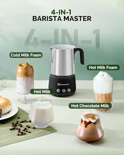 Image of Maestri House 16.9OZ BasicFro 500 Electric Milk Steamer and Frother
