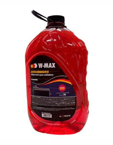 Wurth - Aditivo Radiador Anticorrosivo W-Max Wurth Rosa 5 Litros
