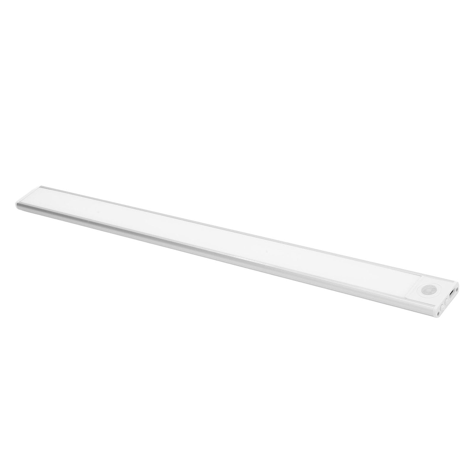 Pongnas Magnetic LED Light Bar – 50cm Rechargeable Motion-Activated Cabinet with 3 Color Modes Dimmable Brightness & Ultra-Thin Design for Closets Pantries U