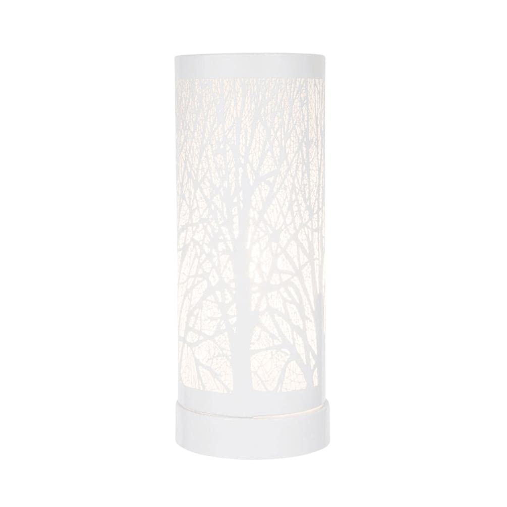 Innovative Aroma Touch Lamp | Colour: White | Oil and Wax melt Fragrance Burner | Size: 10cm*26cm | 3 Light Settings