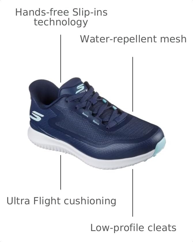 Image of Skechers GO GOLF Flight Slip-in Spikeless Golf Shoes