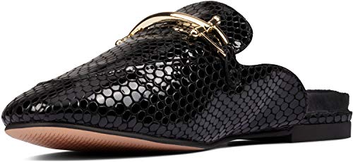 Mules Pure 2 Clarks en cuir souple pour femme au style minimaliste