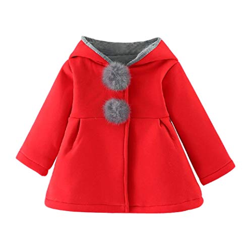 Unisex Bambine E Bambino Coniglio con Cappuccio Cappotto Giacca Animale Felpa Mantello del Cappotto di Inverno della Pelliccia della Neonata Abbigliamento Giacca Ragazzo E Ragazza