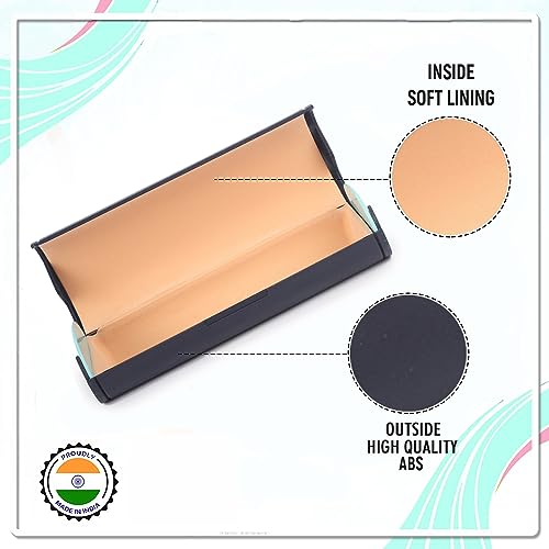 Image of Unisex Lightweight Specs Hinge-Spring Eyewear Dabbi Abs Hard Case Cover