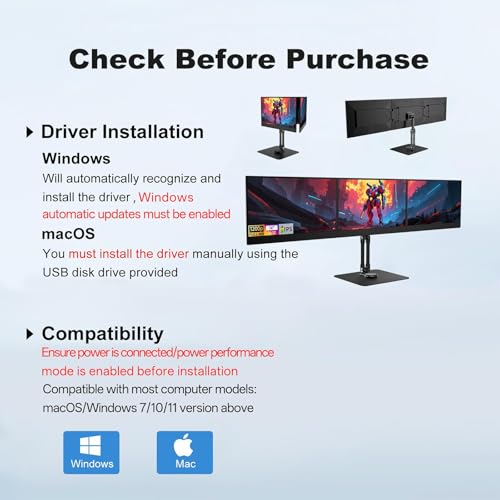 Image of DEPGI 14 inch Triple Laptop Screen Extender, Freestanding Laptop Screen Extender, 3x14 FHD IPS Extended Monitor Versatile Dual & Triple Screen Modes for All 13-17 inch Laptops (Mac /Windows /M1-M5 Compatible)