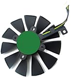 Graphics Card Cooling Fans Replacement for ASUS ROG Strix GTX 1060 1070 1070Ti 1080 1080Ti RX VEGA56 VEGA64 480 580 FURY390 390X Series T129215SU/SM 87mm 12V 0.5A 6Pin GPU Fan (Fan-A)